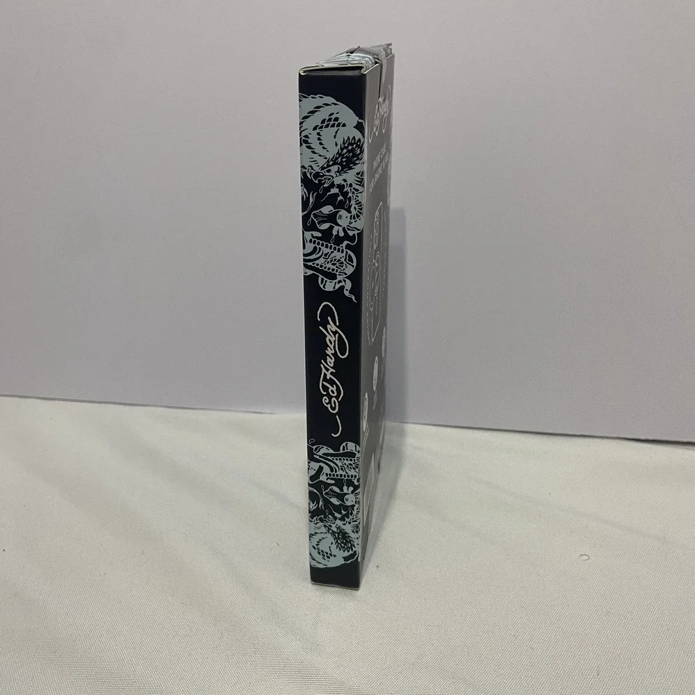 Ed Hardy Love Kills Slowly‎ Tattoo Phone Case iPhone 16 Pro MagSafe Y2K Blue NWT